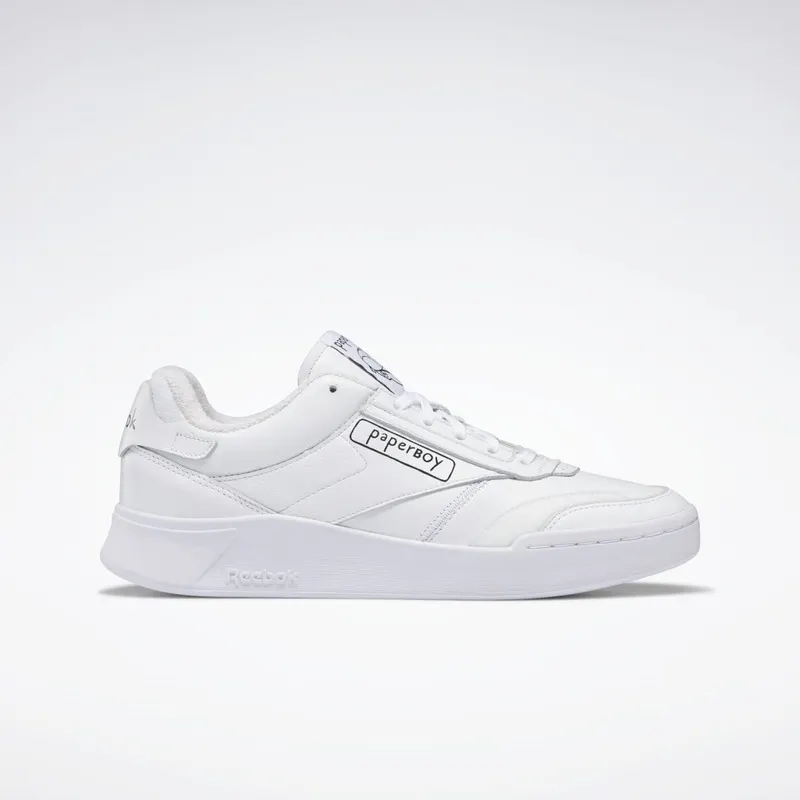 Reebok Beams x Paperboy Club C Legacy Schoenen Cloud White / Cloud White / Core Black