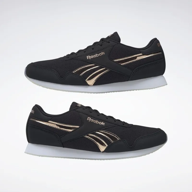 Reebok Royal Classic Jogger 3 Schoenen Black White / Cloud White / Rose Gold