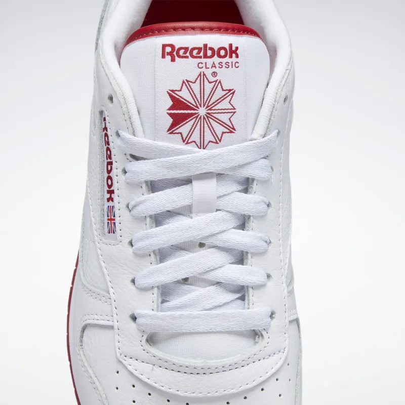 Reebok Classic Leather Schoenen Cloud White / Flash Red / Cloud White