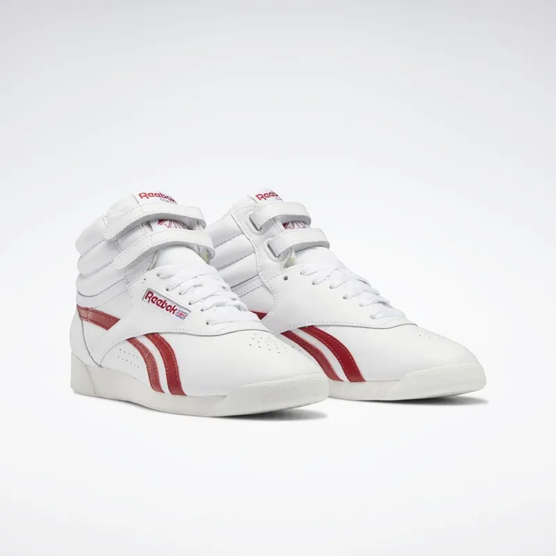 Reebok F/S Hi Schoenen Cloud White / Chalk / Flash Red