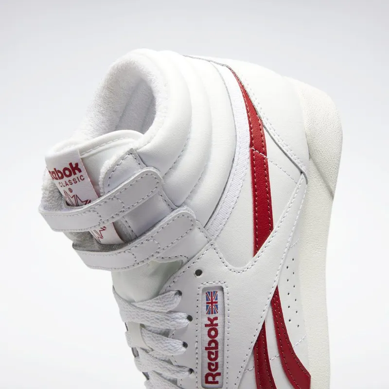 Reebok F/S Hi Schoenen Cloud White / Chalk / Flash Red