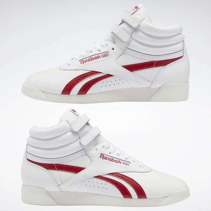 Reebok F/S Hi Schoenen Cloud White / Chalk / Flash Red