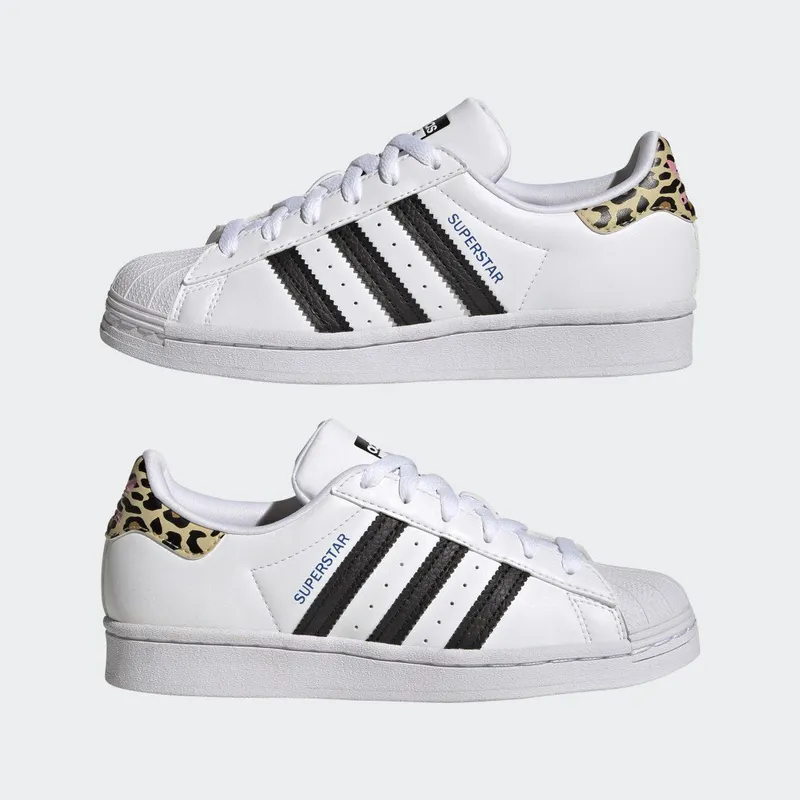 adidas Superstar Cloud White / Core Black / Blue (GW4062)