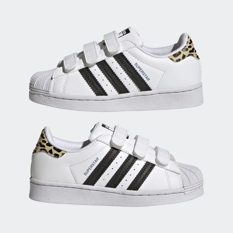 adidas Superstar Cloud White / Core Black / Blue (GW4063)