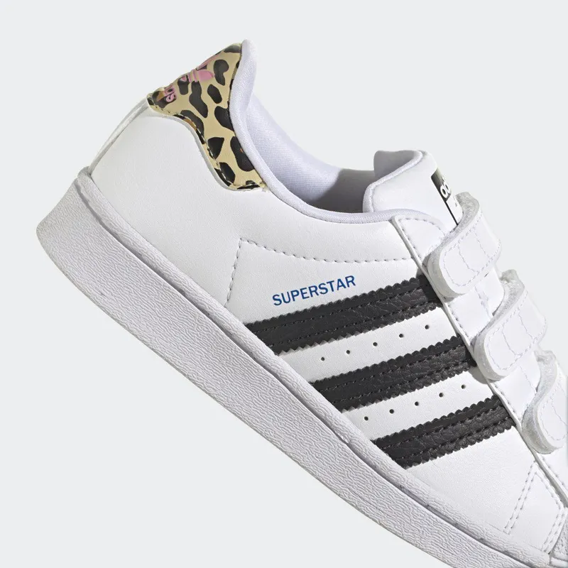 adidas Superstar Cloud White / Core Black / Blue (GW4063)