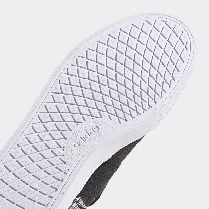 adidas Vulc Raid3r Lifestyle Skateboarding Slip-On Canvas Graphic Print Core Black / Signal Orange / Cloud White (GW4107)