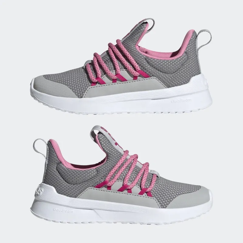 adidas Lite Racer Adapt 4.0 Lifestyle Running Slip-On Veterschoenen Grey Two / Grey Three / Team Real Magenta (GW4164)