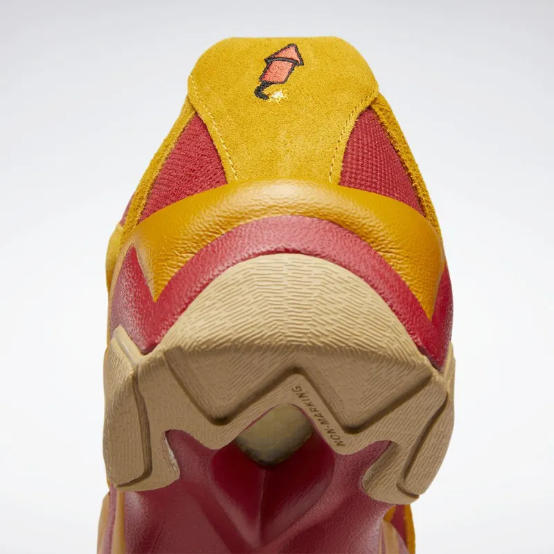 Reebok Looney Tunes Hurrikaze II Low Schoenen Mars Red / Bright Ochre / Rebel Red