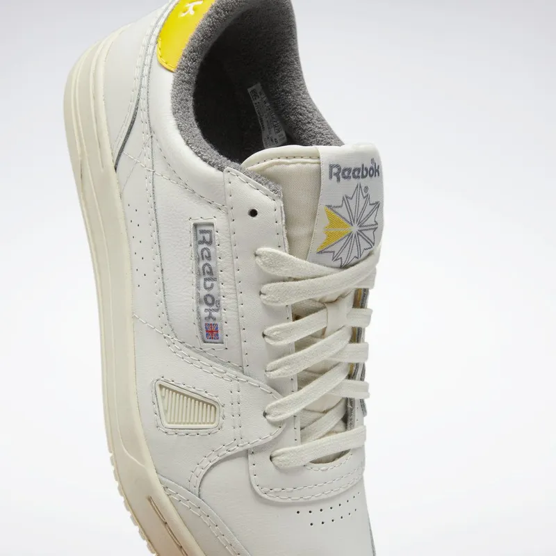 Reebok LT Court Schoenen Chalk / Pure Grey 6 / Always Yellow