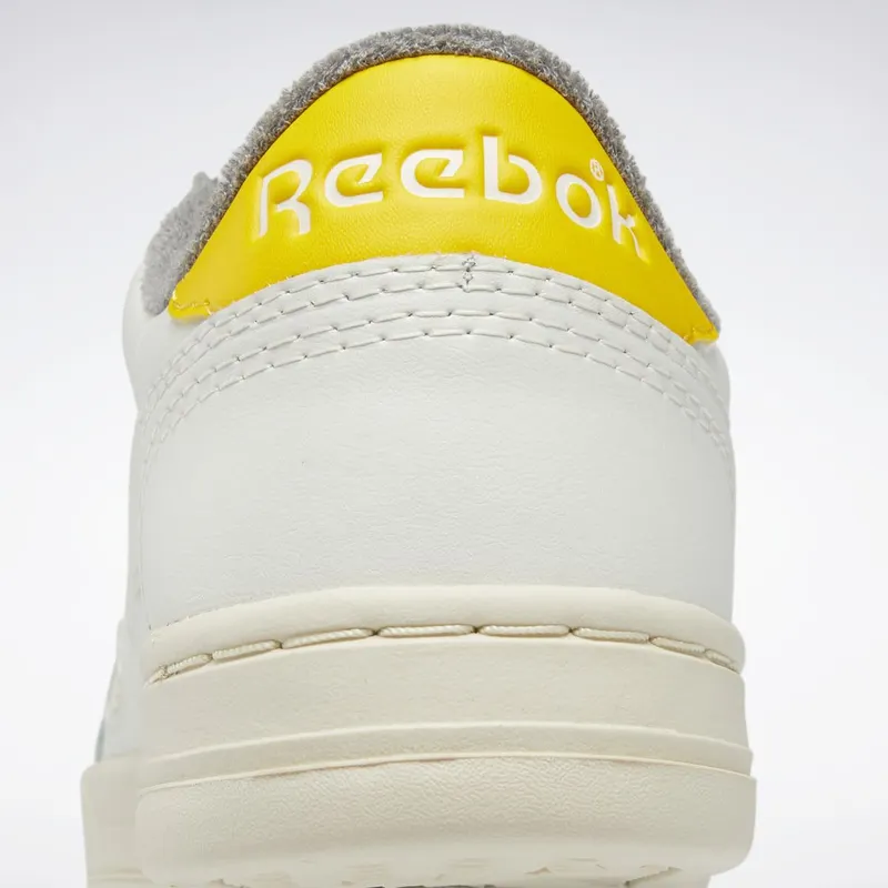 Reebok LT Court Schoenen Chalk / Pure Grey 6 / Always Yellow