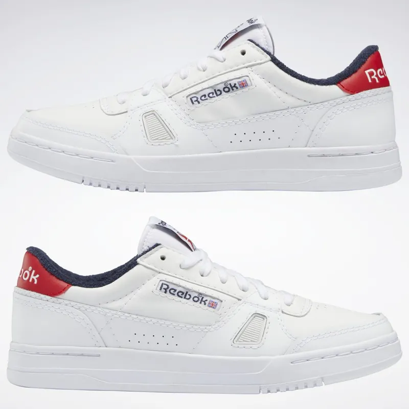 Reebok LT Court Schoenen Cloud White / Vector Navy / Vector Red