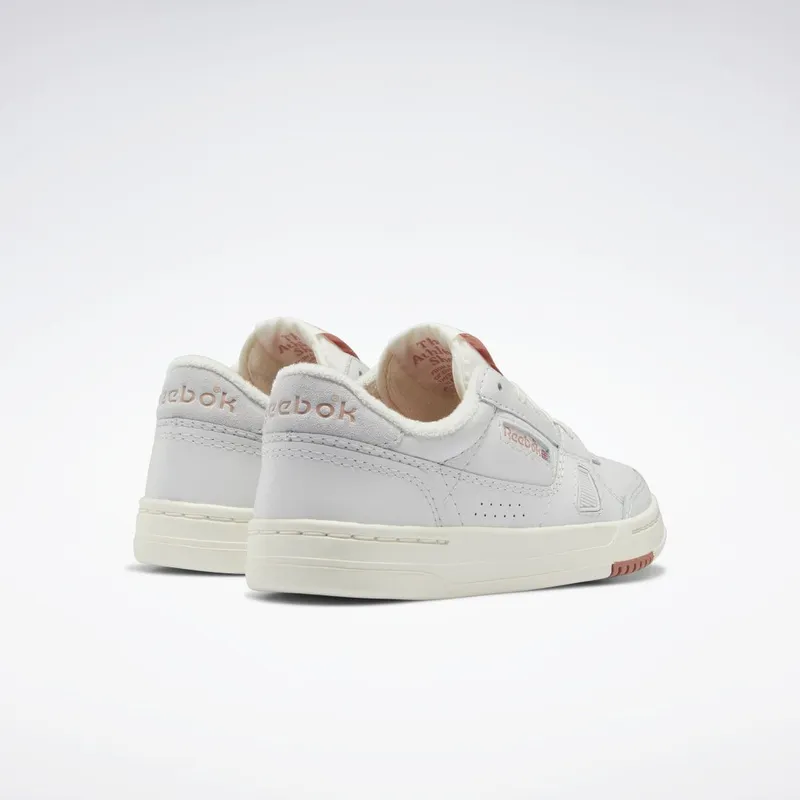 Reebok LT Court Schoenen Cold Grey / Canyon Coral / Chalk