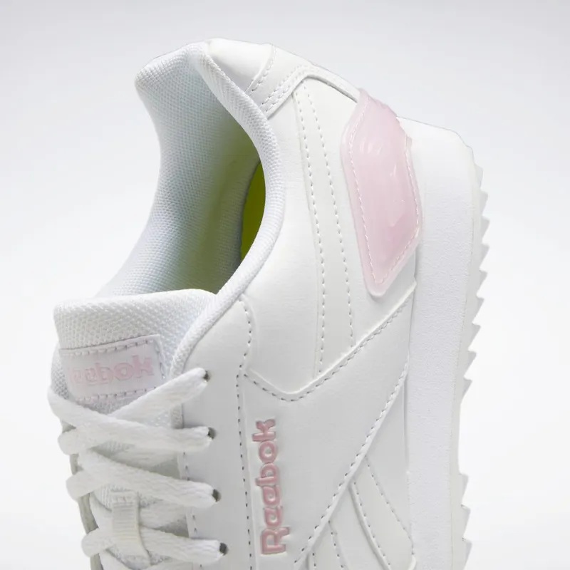 Reebok Royal Glide Ripple Clip Schoenen Cloud White / Pink Glow / Cloud White