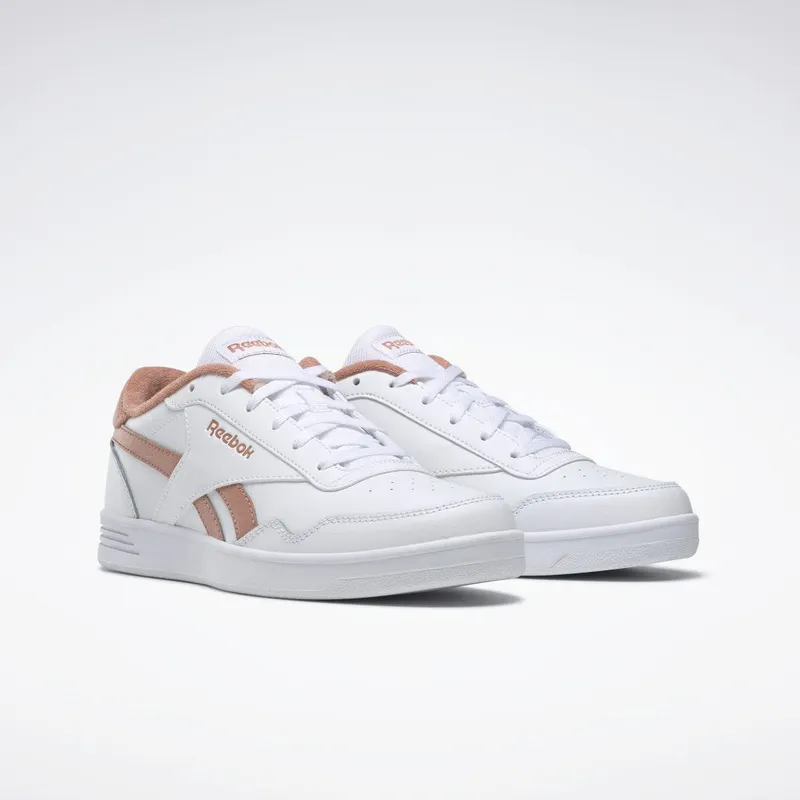 Reebok Royal Techque T Schoenen Cloud White / Canyon Coral / Cloud White