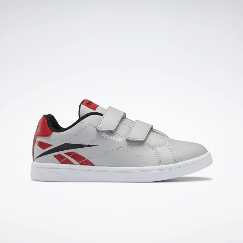 Reebok Royal Complete CLN 2 Schoenen Pure Grey 2 / Core Black / Vector Red