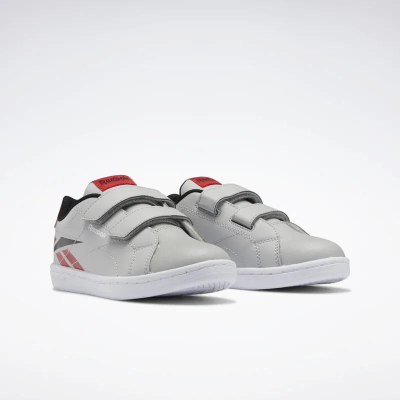 Reebok Royal Complete CLN 2 Schoenen Pure Grey 2 / Core Black / Vector Red