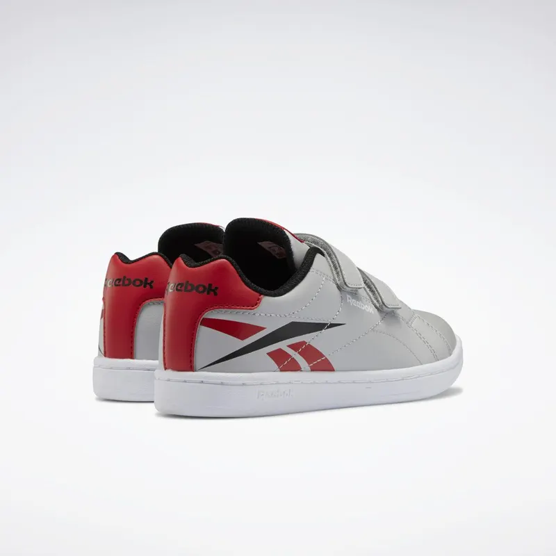 Reebok Royal Complete CLN 2 Schoenen Pure Grey 2 / Core Black / Vector Red