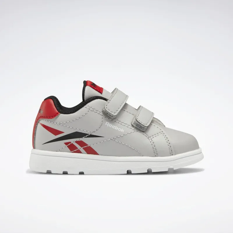 Reebok Royal Complete CLN 2 Schoenen Pure Grey 2 / Core Black / Vector Red