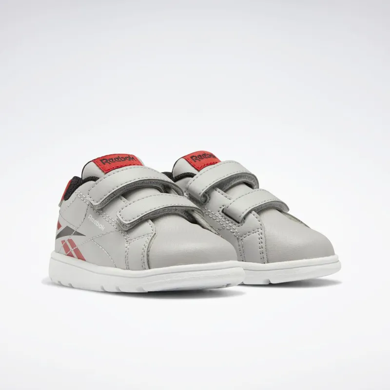 Reebok Royal Complete CLN 2 Schoenen Pure Grey 2 / Core Black / Vector Red