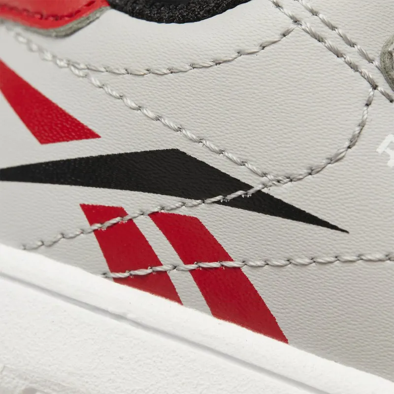 Reebok Royal Complete CLN 2 Schoenen Pure Grey 2 / Core Black / Vector Red