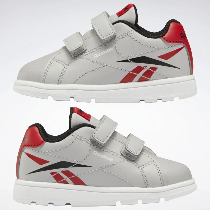 Reebok Royal Complete CLN 2 Schoenen Pure Grey 2 / Core Black / Vector Red
