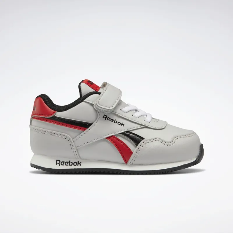 Reebok Royal Classic Jogger 3 Schoenen Pure Grey 2 / Core Black / Vector Red