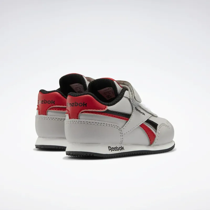 Reebok Royal Classic Jogger 3 Schoenen Pure Grey 2 / Core Black / Vector Red
