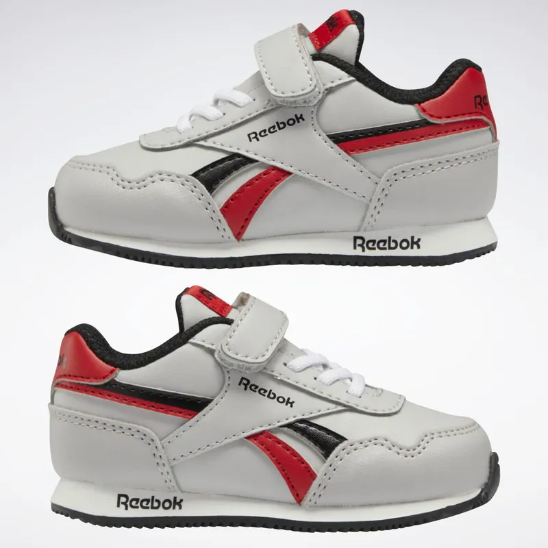 Reebok Royal Classic Jogger 3 Schoenen Pure Grey 2 / Core Black / Vector Red
