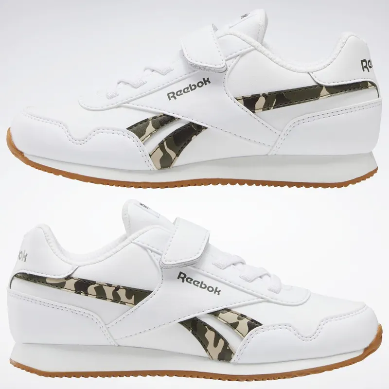 Reebok Royal Classic Joggingbroek 3 Schoenen Cloud White / Cloud White / Army Green