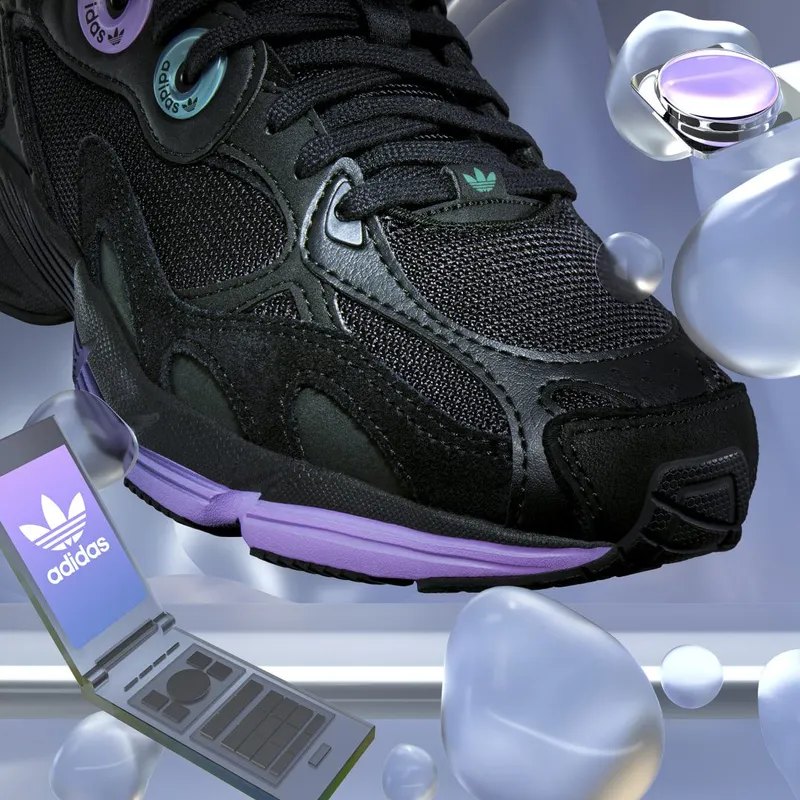 adidas Astir Core Black / Core Black / Clear Lilac (GW5370)