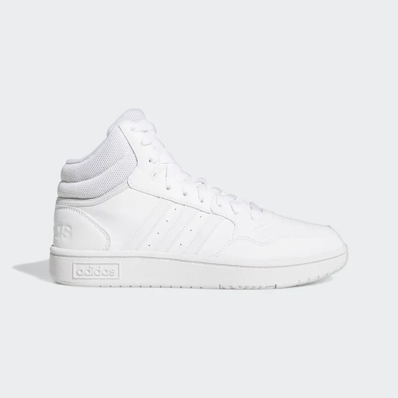 adidas Hoops 3.0 Mid Classic Core Black / Grey Six / Cloud White (GW5457)