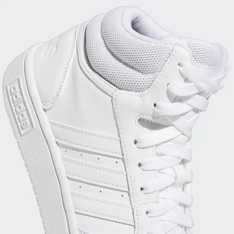 adidas Hoops 3.0 Mid Classic Core Black / Grey Six / Cloud White (GW5457)