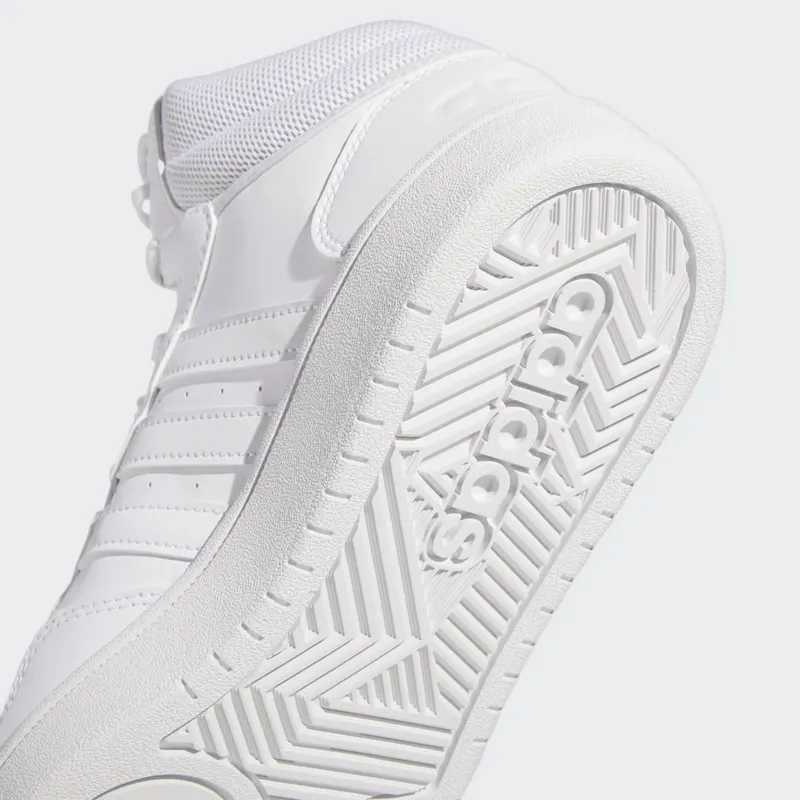 adidas Hoops 3.0 Mid Classic Core Black / Grey Six / Cloud White (GW5457)