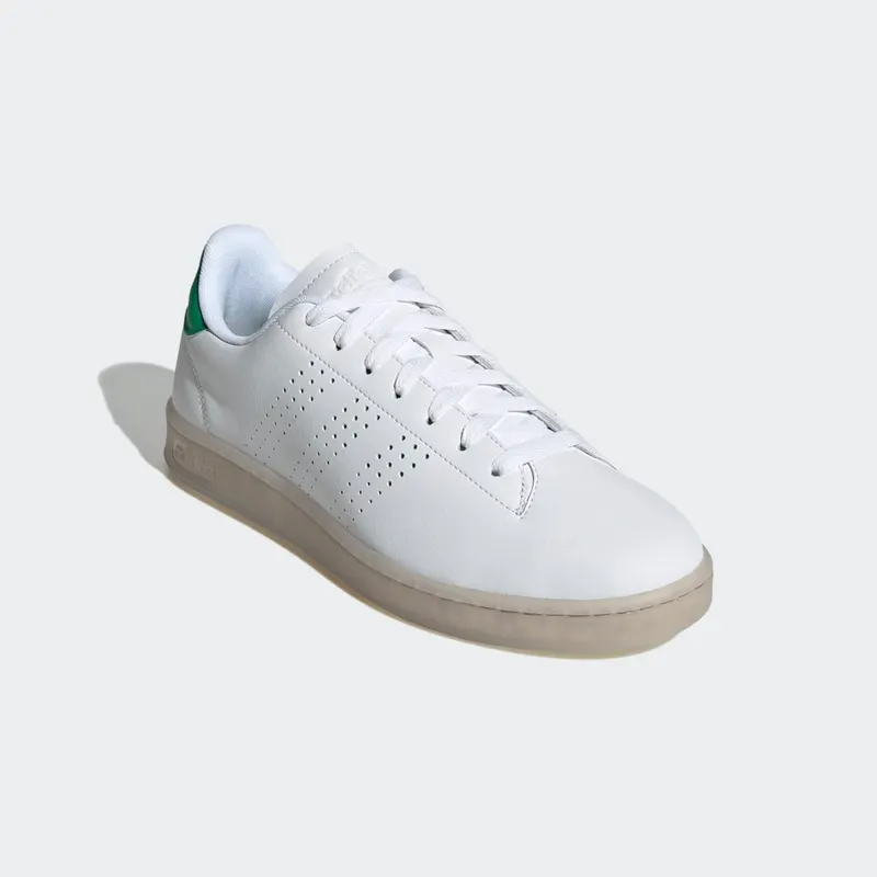 adidas Advantage Cloud White / Green / Cloud White (GW5573)