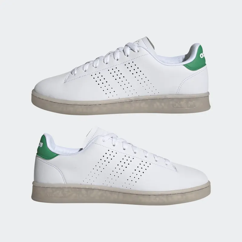 adidas Advantage Cloud White / Green / Cloud White (GW5573)