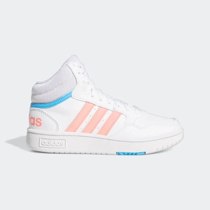 adidas Hoops Mid Cloud White / Acid Red / Sky Rush (GW6110)