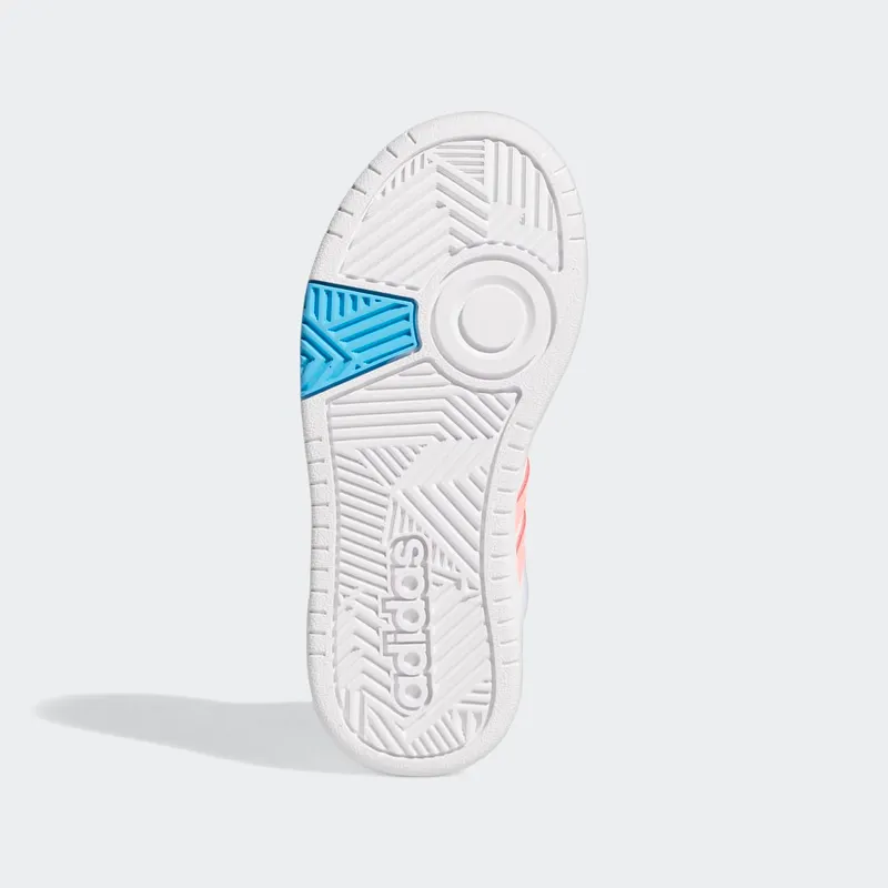 adidas Hoops Mid Cloud White / Acid Red / Sky Rush (GW6110)
