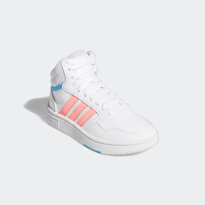 adidas Hoops Mid Cloud White / Acid Red / Sky Rush (GW6110)