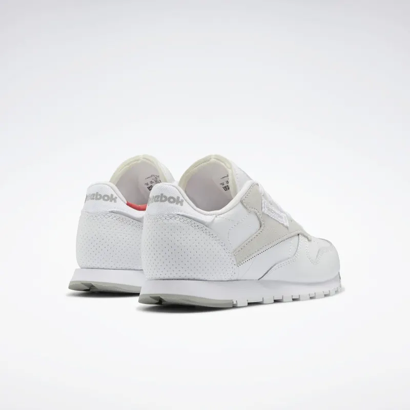 Reebok Classic Leather Schoenen Cloud White / Mgh Solid Grey / Rhodonite