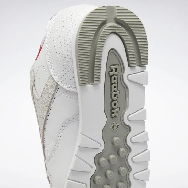 Reebok Classic Leather Schoenen Cloud White / Mgh Solid Grey / Rhodonite
