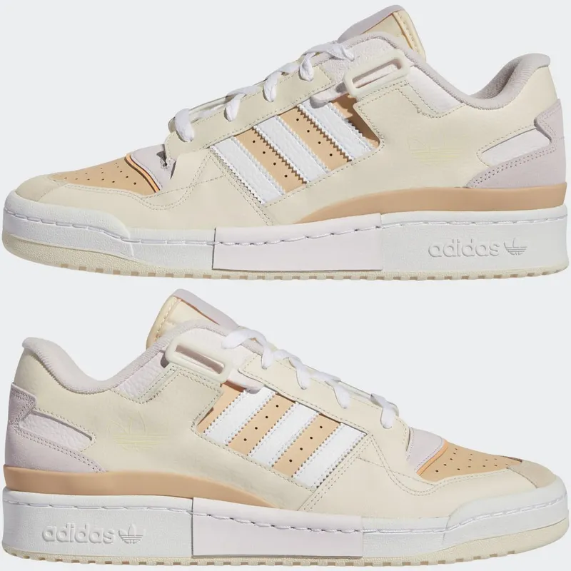 adidas Forum Exhibit Low Ecru Tint / Cloud White / Halo Amber (GW6346)