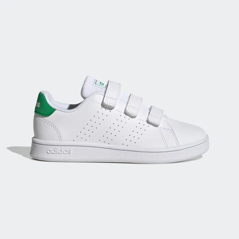 adidas Advantage Court Lifestyle Cloud White / Green / Core Black (GW6494)