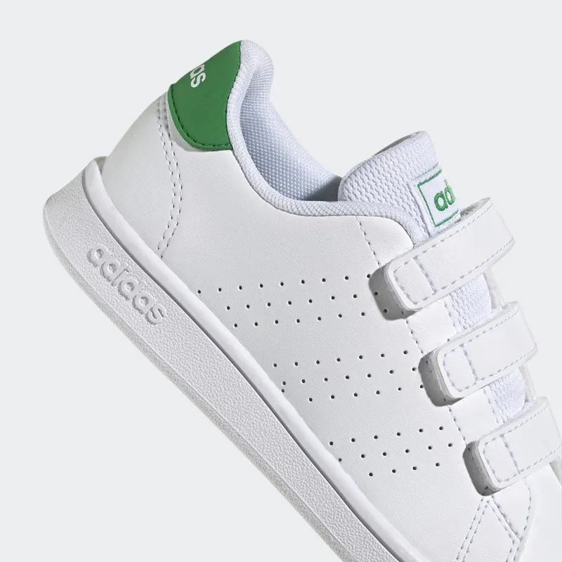 adidas Advantage Court Lifestyle Cloud White / Green / Core Black (GW6494)