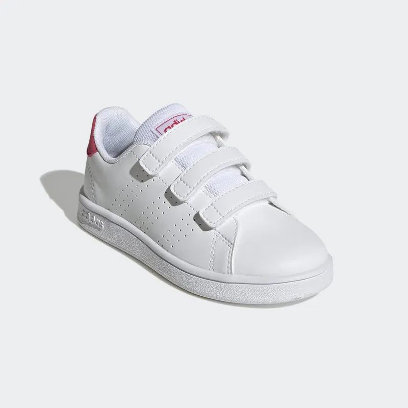 adidas Advantage Court Lifestyle Cloud White / Real Pink / Core Black (GW6495)