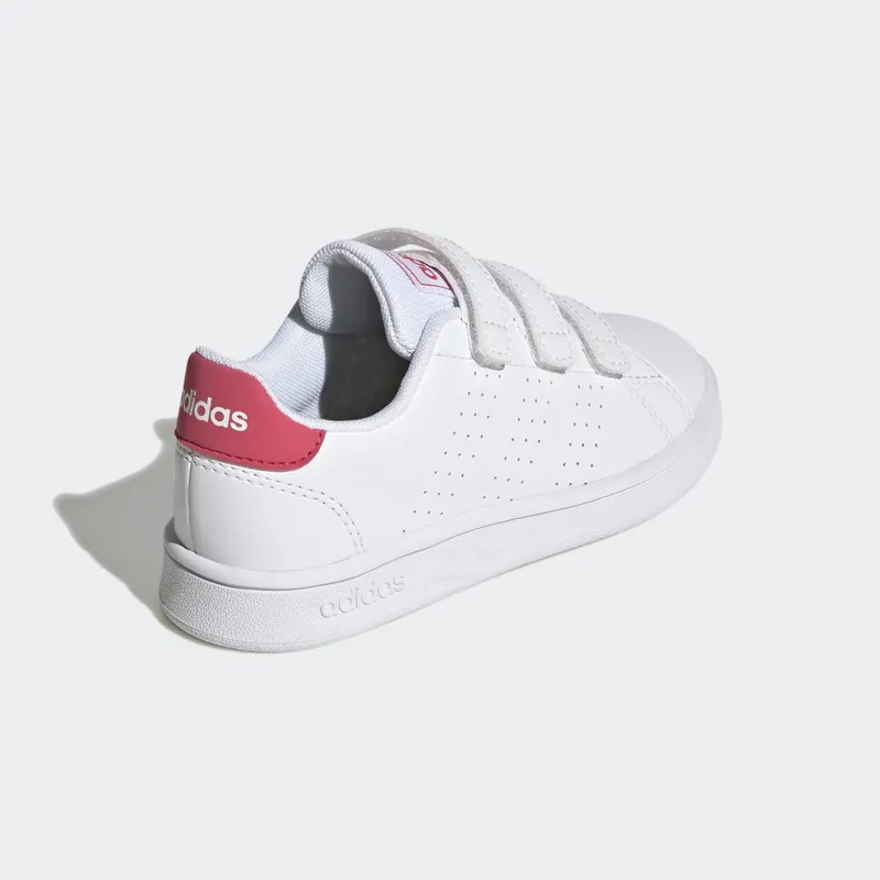adidas Advantage Court Lifestyle Cloud White / Real Pink / Core Black (GW6495)
