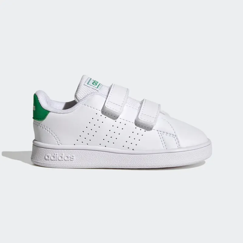 adidas Advantage Lifestyle Court Two Cloud White / Green / Core Black (GW6500)