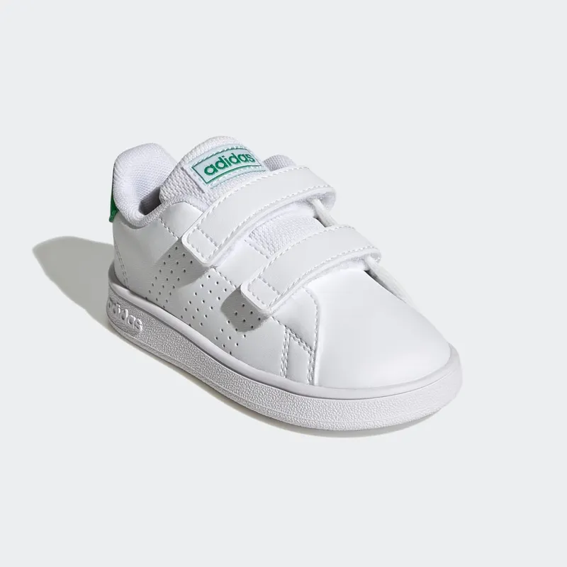 adidas Advantage Lifestyle Court Two Cloud White / Green / Core Black (GW6500)
