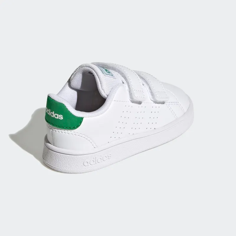 adidas Advantage Lifestyle Court Two Cloud White / Green / Core Black (GW6500)