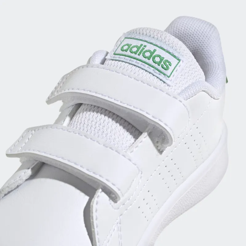 adidas Advantage Lifestyle Court Two Cloud White / Green / Core Black (GW6500)