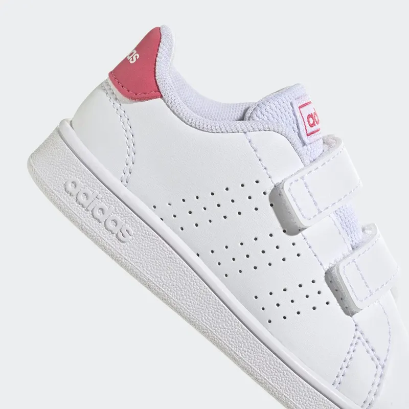 adidas Advantage Lifestyle Court Two Cloud White / Real Pink / Core Black (GW6501)